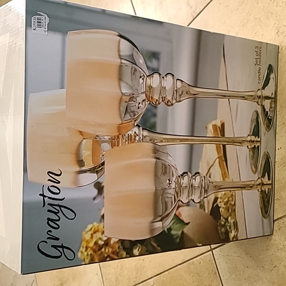 Grayton Other Set Of 3 Candle Holders Poshmark
